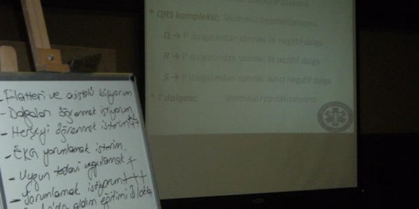 ATTDER Muğla Akyaka EKG Eğitimi Tamamlandı