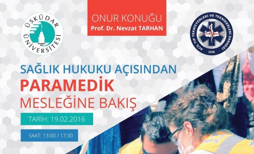 Sağlık Hukuku Açısından Paramedik Mesleğine Bakış