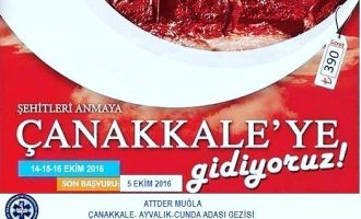 Şehitlerimizi Anmya Çanakkale’ye Gidiyoruz Şehitlerimizi Anmya Çanakkale’ye Gidiyoruz