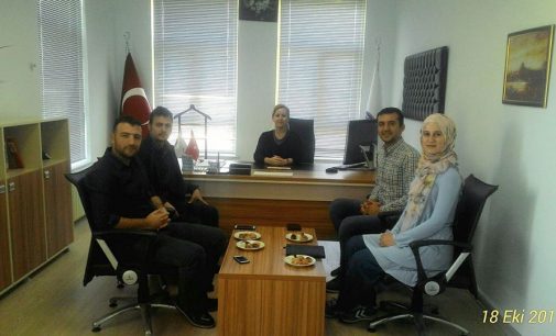 Çanakkale İl Başkanlığımızdan Çanakkale Onsekiz Mart Üniversitesi Sağlık Hizmetleri Meslek Yüksekokulu’na Ziyaret