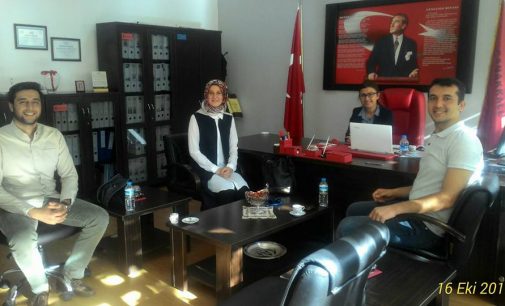 Çanakkale İl Başkanlığımızdan Çanakkale İbn-i Sina Mesleki ve Teknik Anadolu Lisesi’ne Ziyaret