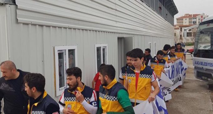Sahaya 112 Yelekleri İle Çıktılar