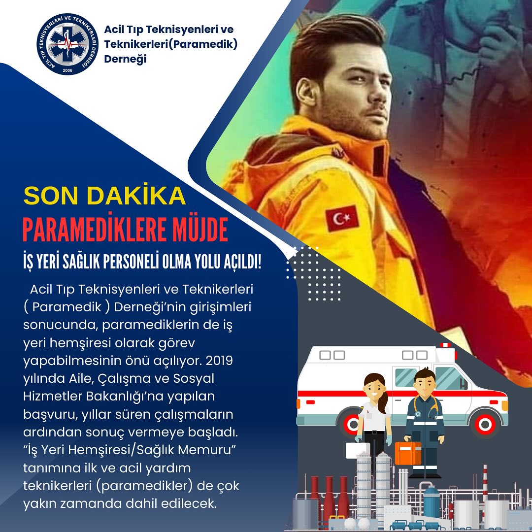Paramediklere Büyük Müjde: DSP Olma Yolu Açıldı!