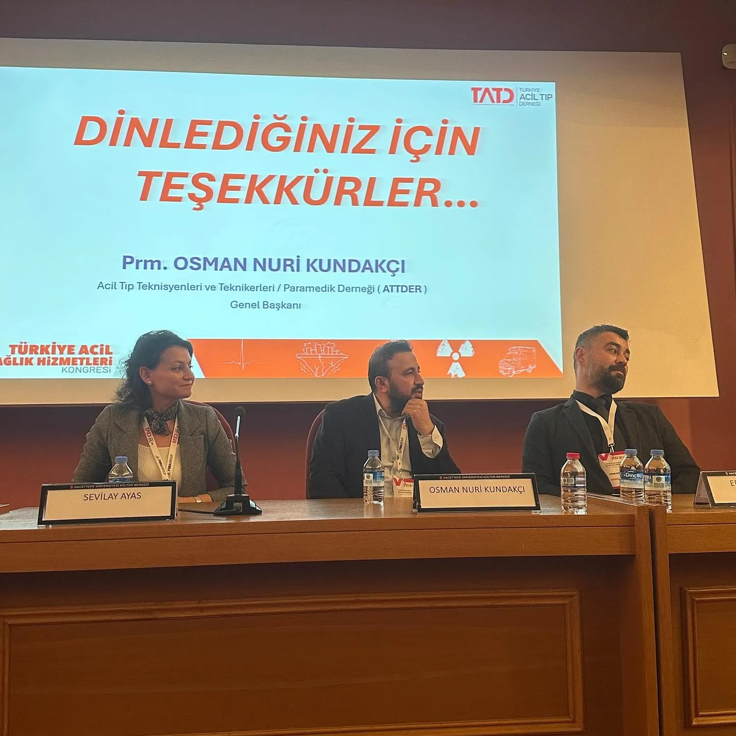 Türkiye Acil Sağlık Hizmetleri Kongresine Katılım Sağladık