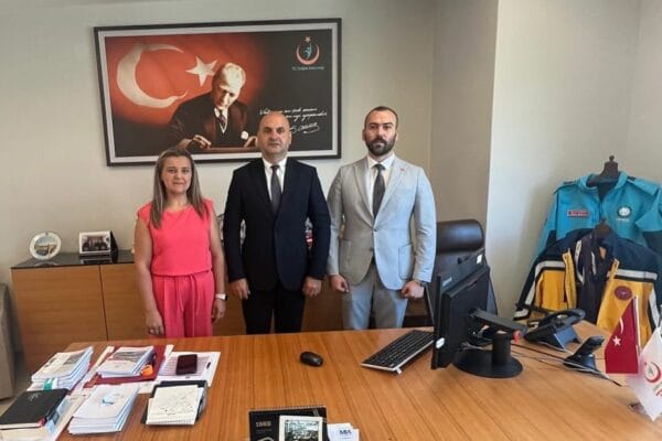 ATTDER Heyetinden Daire Başkanı Şamil Kurgun’a Ziyaret