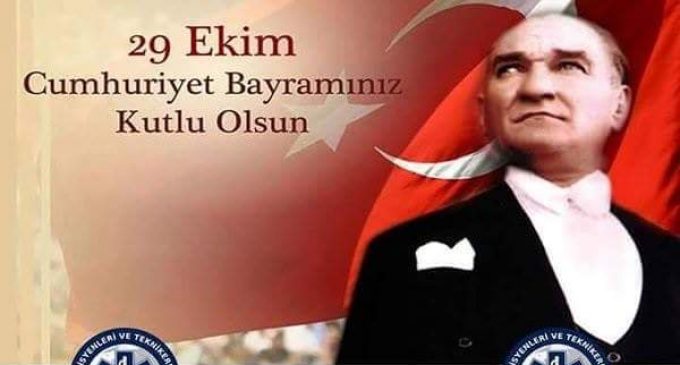 ATTDER’den Cumhuriyet Bayramı Mesajı