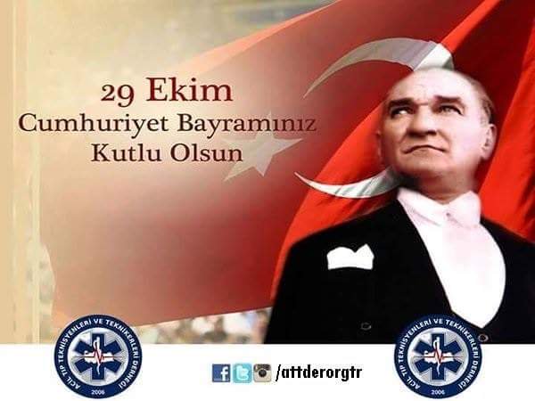 ATTDER’den Cumhuriyet Bayramı Mesajı