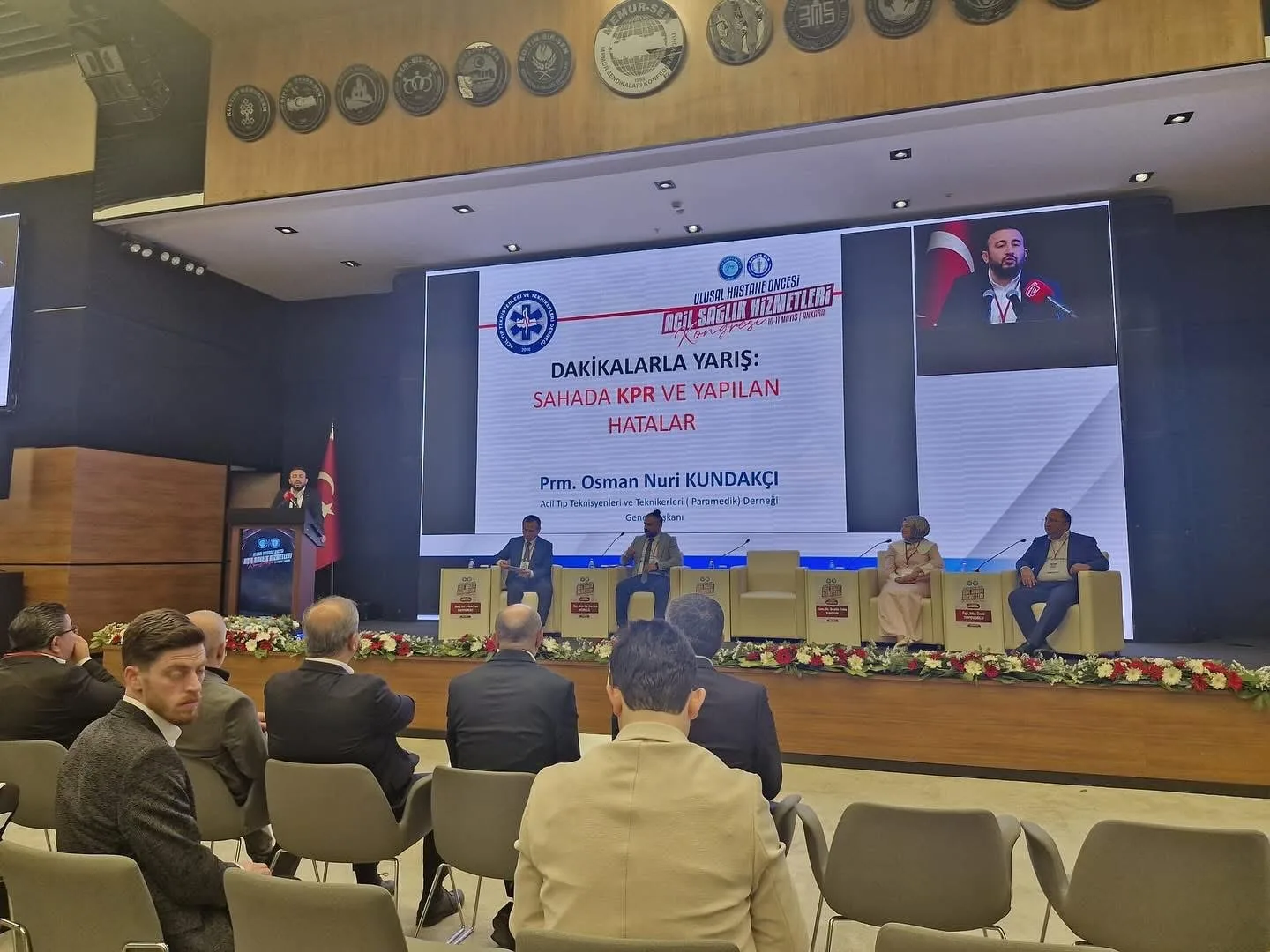 HASTANE ÖNCESİ ACİL SAĞLIK HİZMETLERİ KONGRESİ GERÇEKLEŞTİRİLDİ