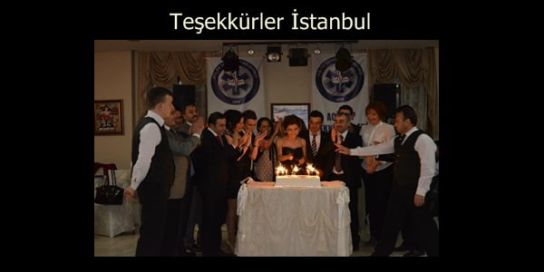 Teşekkürler İstanbul