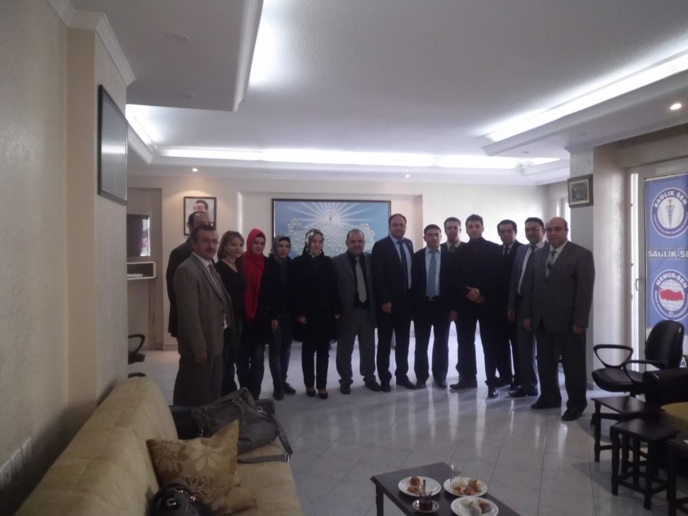 ATTDER Kahramanmaraş Sağlık Sen Ziyareti