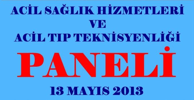 ATTDER’den İstanbul’da Acil Tıp Teknisyenliği Paneli